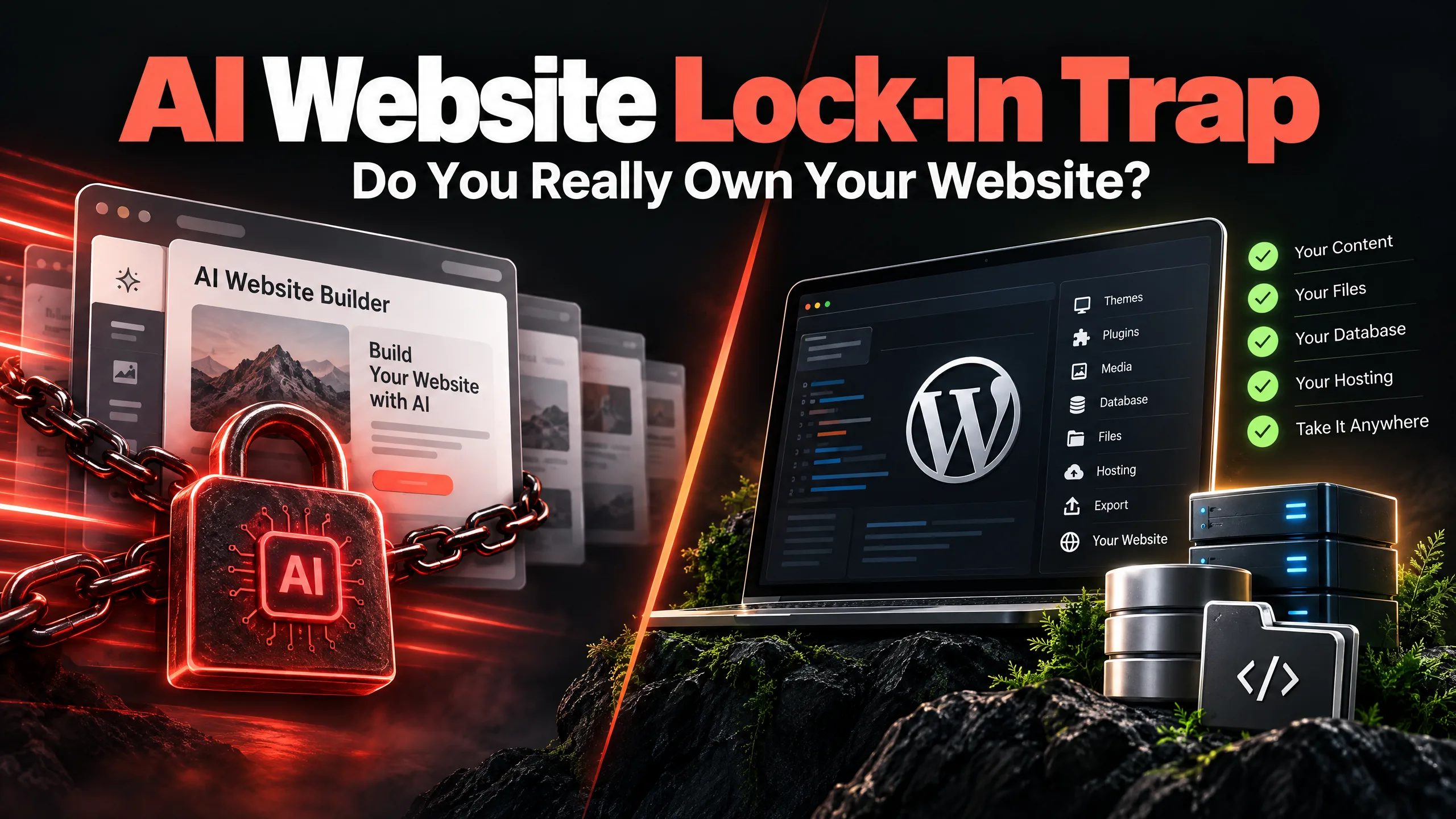 The AI Website Lock-In Trap: Do You Really Own Your Website?