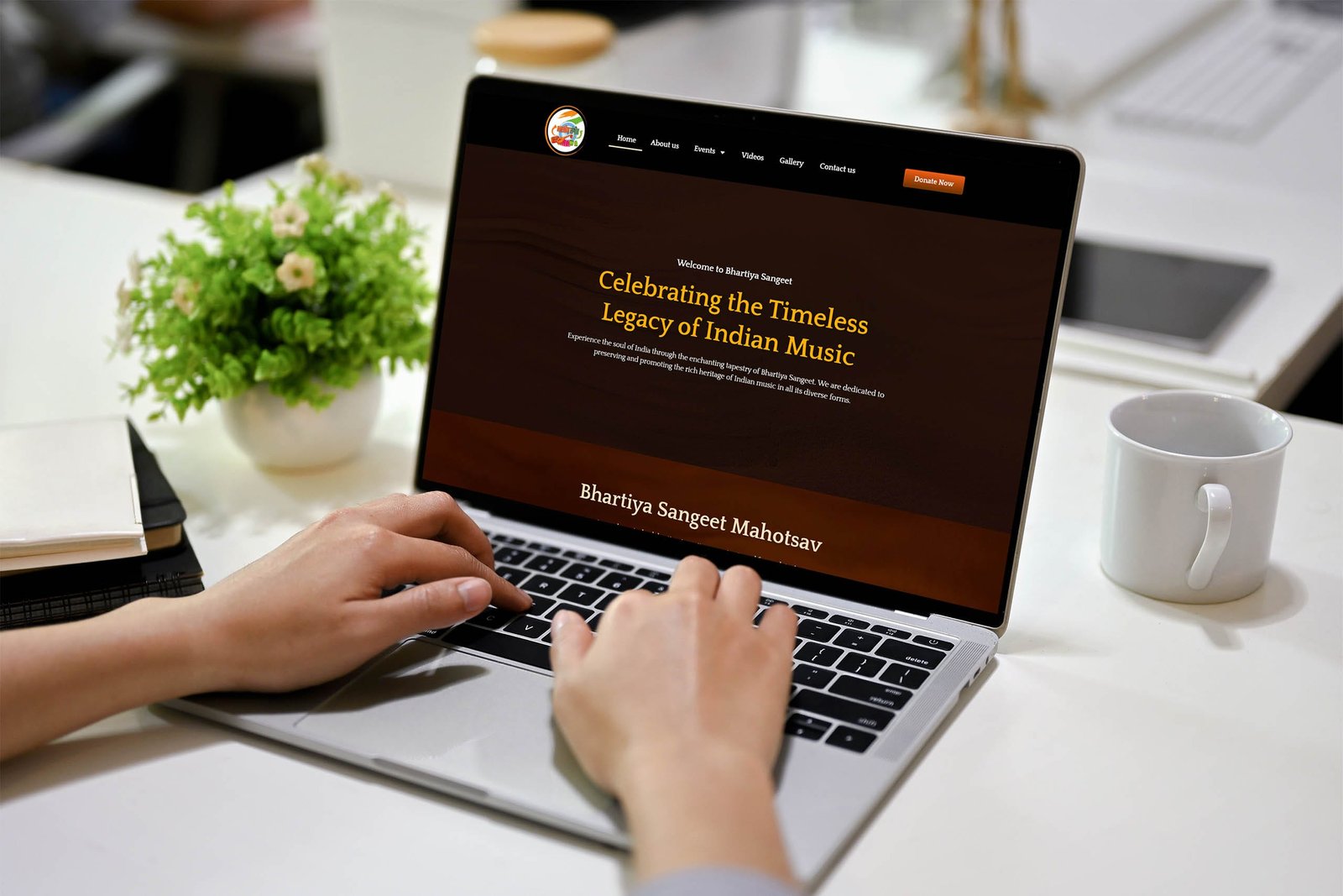 Bhartiya Sangeet Website website project