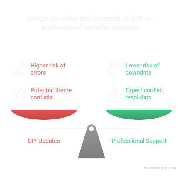 Stop Ignoring Your WordPress Updates — Here's Why They Matter 10 WordPress support